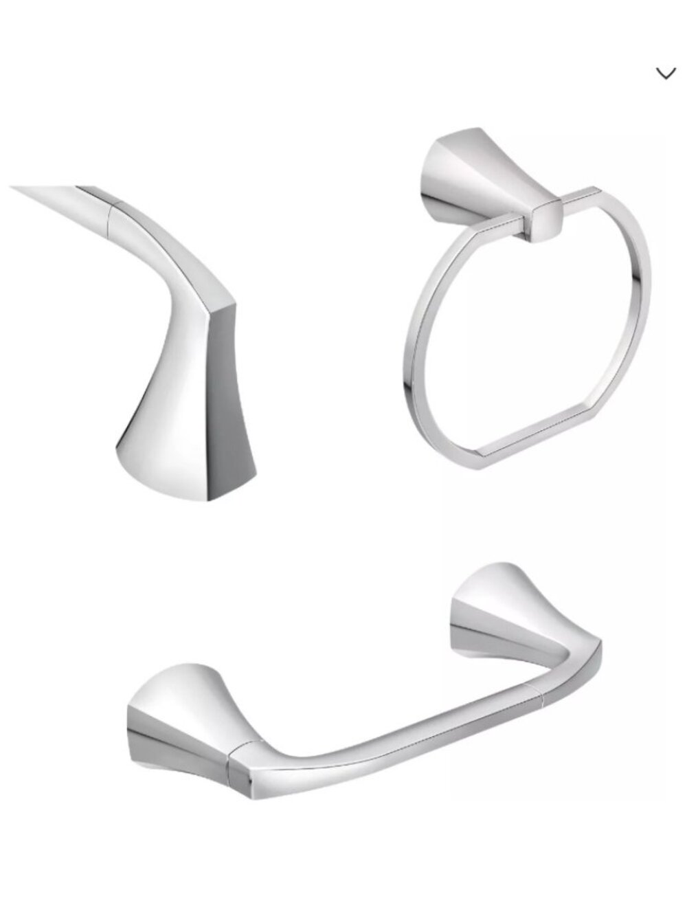 Moen Lindor 3-Piece Bath Hardware Set | In Chrome | Brand New